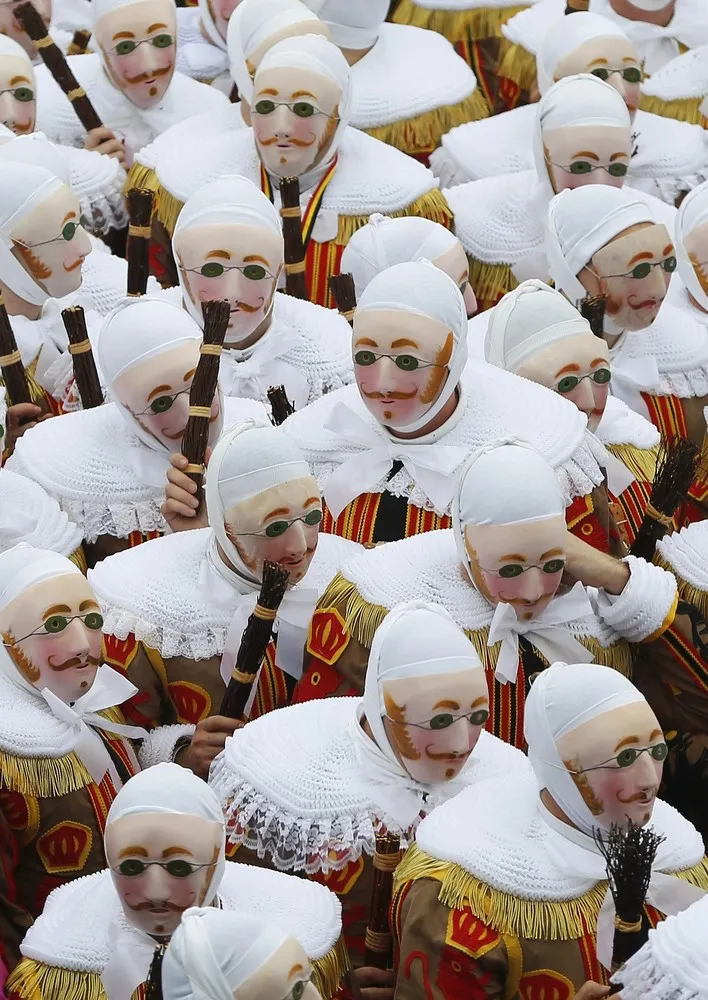 Binche Carnival in Belgium