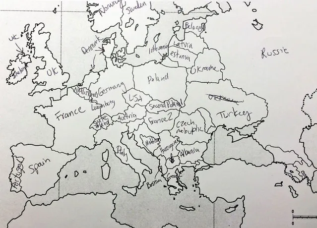 Americans Try To Place European Countries On A Map Part 2