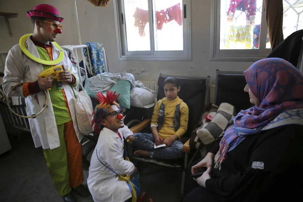 Clown Therapy in Gaza City