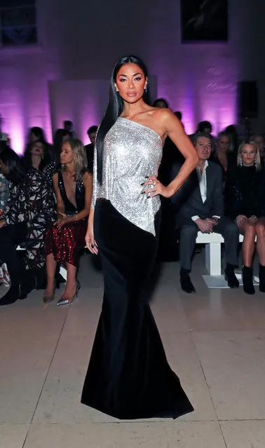 Nicole Scherzinger attends the Celia Kritharioti Spring/Summer 2020 Couture show at The British Museum on January 29, 2020 in London, England. (Photo by David M. Benett/Dave Benett/Getty Images)