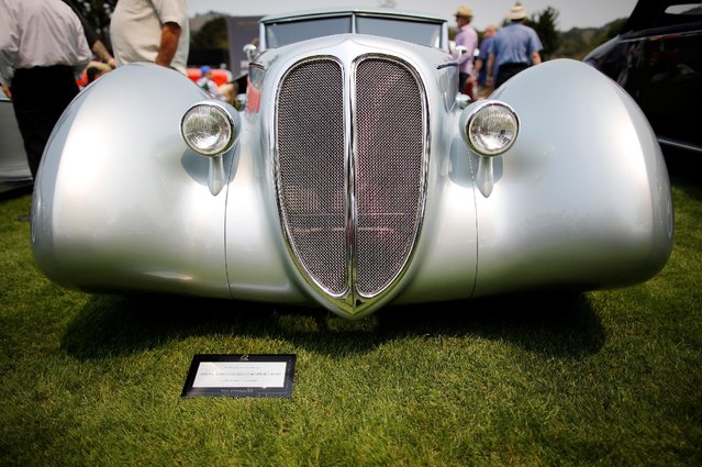 A 1934 Packard Chassis Coachbuilt Body is displayed during The Quail, A Motorsports Gathering, in Carmel, California, U.S. August 19, 2016. (Photo by Michael Fiala/Reuters/Courtesy of The Revs Institute)