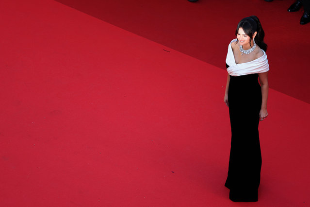 American singer, songwriter and actress Selena Gomez attends the premiere of “Emilia Perez” during the 77th annual Cannes Film Festival, in Cannes, France, 18 May 2024. The film festival runs from 14 to 25 May 2024. (Photo by Pascal Le Segretain/EPA/EFE/Rex Features/Shutterstock)