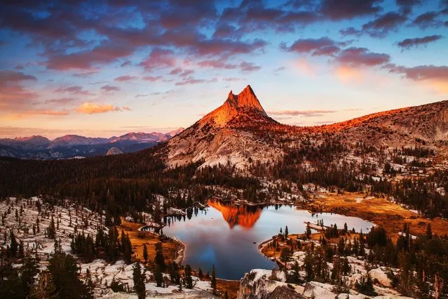 Of the epic landscape, the California-based photographer said: “It was an incredible moment and I'm just glad I decided that day to pick up my camera and give it a go because I don't know if I will ever get the chance again”. (Photo by Nolan Nitschke/Caters News)