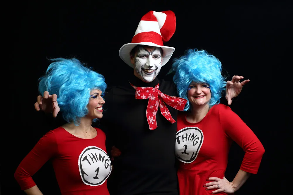 Darts Fans Dress Up for Big Competition