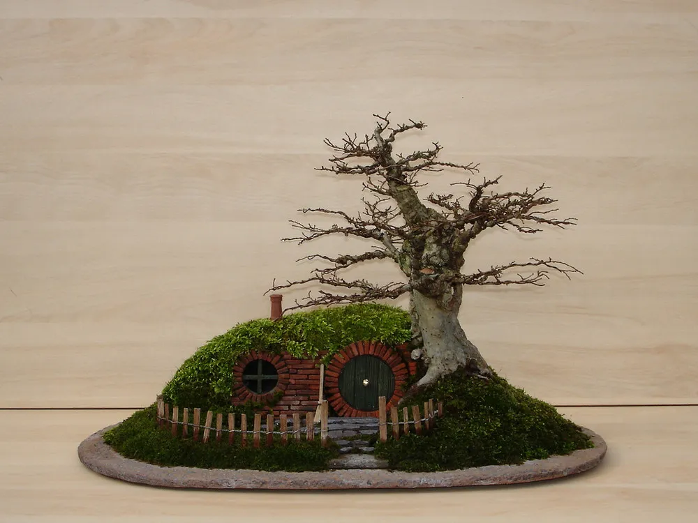 A Bonsai Baggins Hobbit Home by Chris Guise
