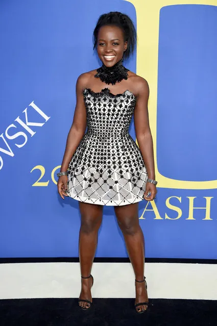 Lupita Nyong'o attends the 2018 CFDA Fashion Awards at Brooklyn Museum on June 4, 2018 in New York City. (Photo by Dimitrios Kambouris/Getty Images)