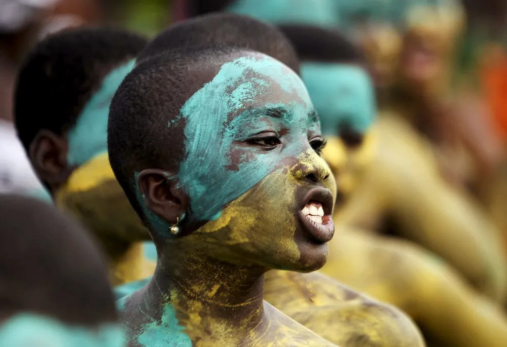 Popo Carnival of Bonoua in Cote d'Ivoire
