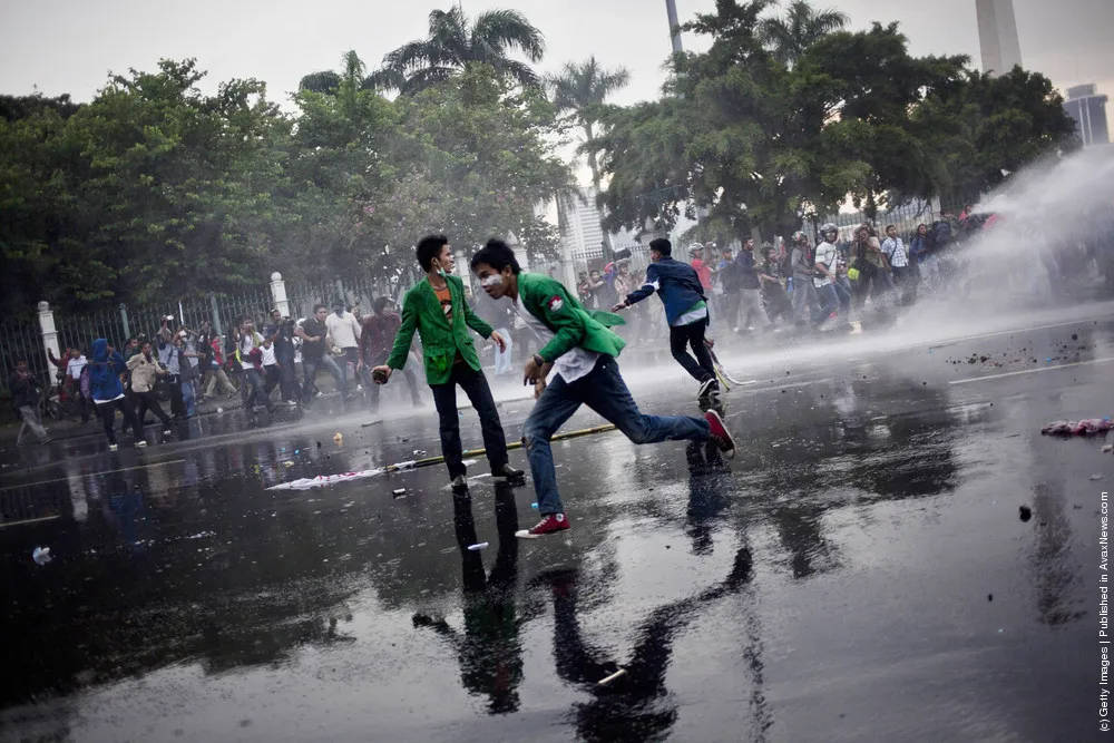 Students Protest Planned Fuel Price Rises in Indonesia