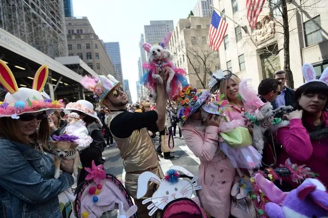 Easter Parade And Bonnet Festival In New York City