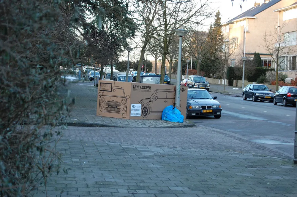 Mini Cooper Boxes in Amsterdam