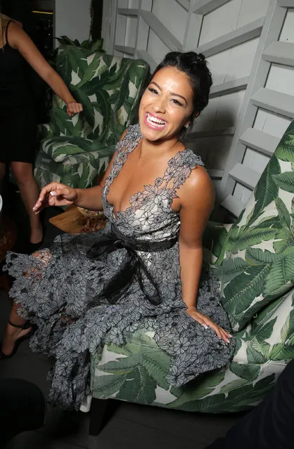 Gina Rodriguez seen at Lionsgate's “Deepwater Horizon” premiere after party at the 2016 Toronto International Festival on Tuesday, September 13, 2016, in Toronto. (Photo by Eric Charbonneau/Invision for Lionsgate/AP Images)