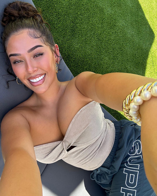 American Instagram model Ashlyn Castro, 2024. (Photo by Instagram)