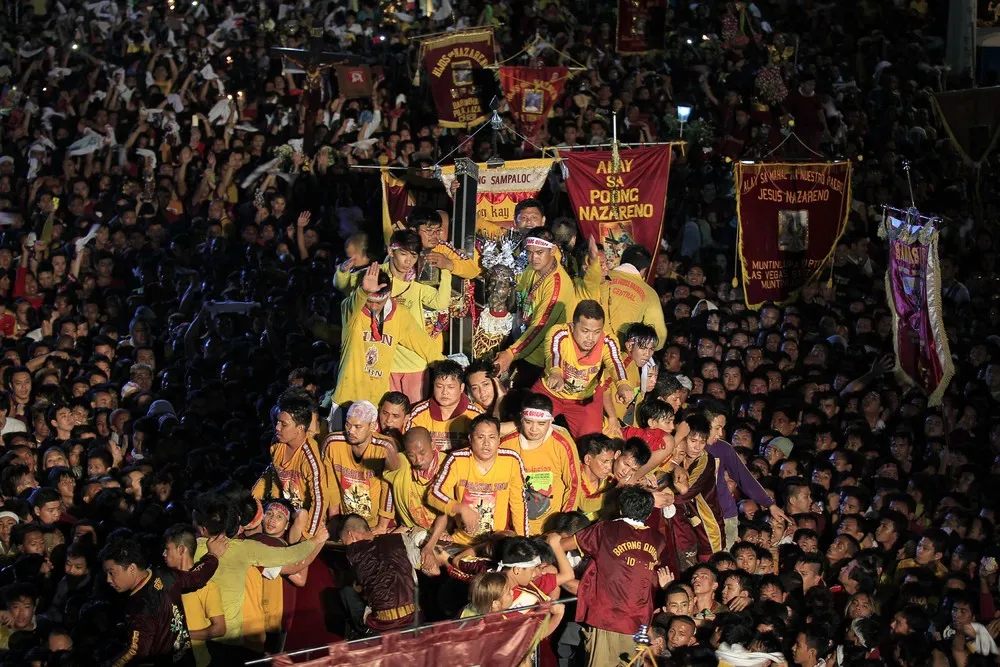 The Feast of the Black Nazarene in Manila