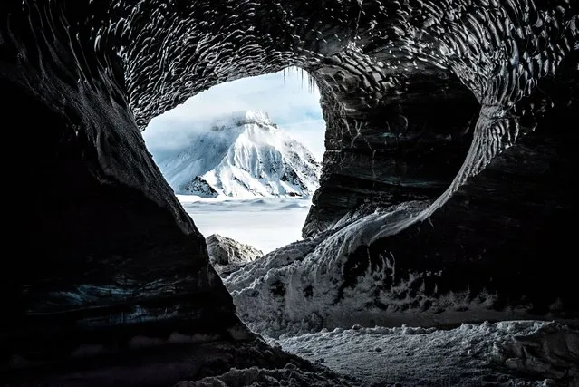 Students’ choice 2023. Mýrdalsjökull glacier, Iceland, 2019. The beauty of Iceland won over Monaco’s highschool students. The Mýrdalsjökull glacier, the country’s fourth largest ice cap, has many surreal ephemeral caves and landscapes. (Photo by David Feuerhelm/Environmental Photography Award)