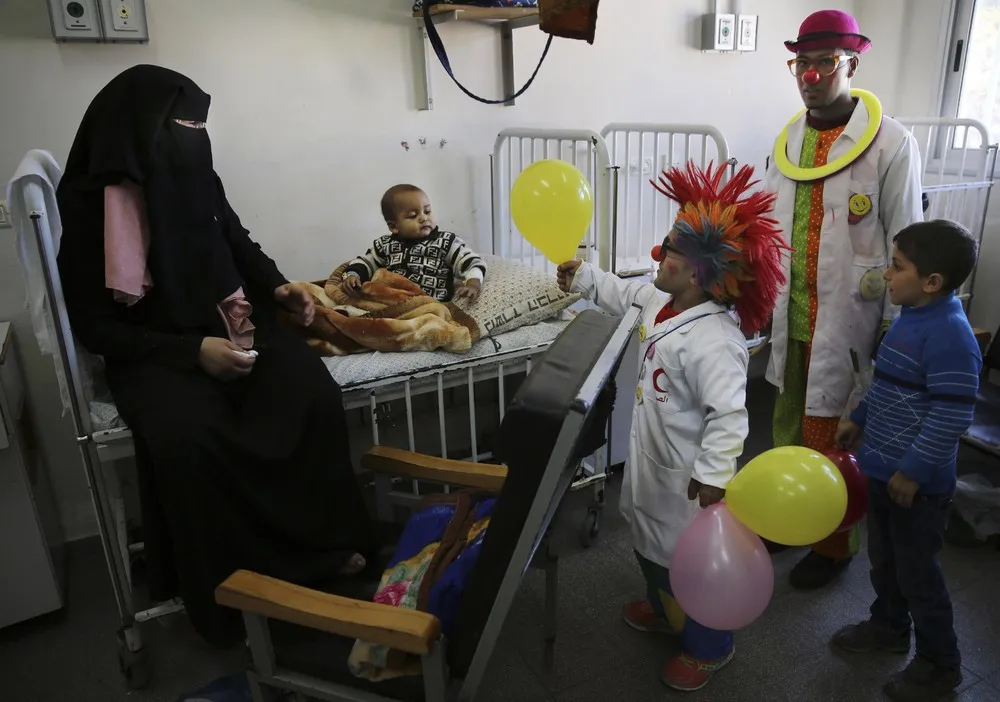 Clown Therapy in Gaza City