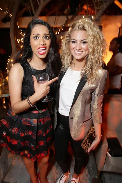 Honorees Lilly Singh and Tori Kelly seen at People's “Ones to Watch” Event Celebrating Hollywood's Rising & Brightest Stars at Ysabel on Wednesday, September 17, 2015, in West Hollywood, Calif. (Photo by Eric Charbonneau/Invision for People/AP Images)
