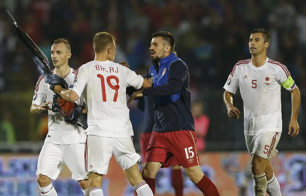 Serbia vs Albania Clash
