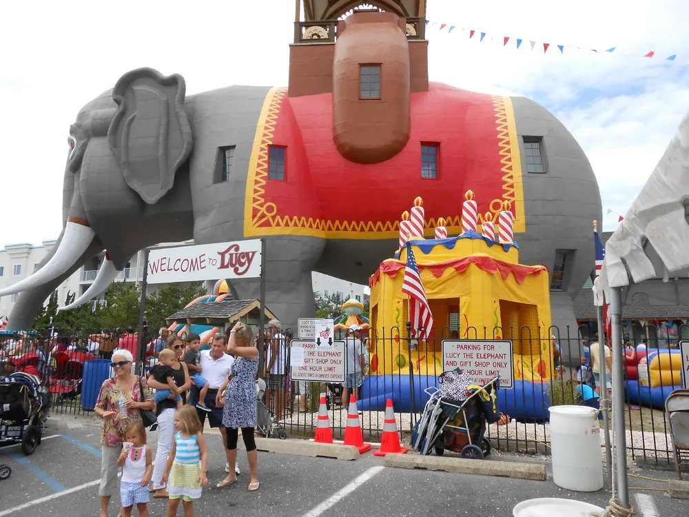 Lucy the Elephant in Margate City, New Jersey