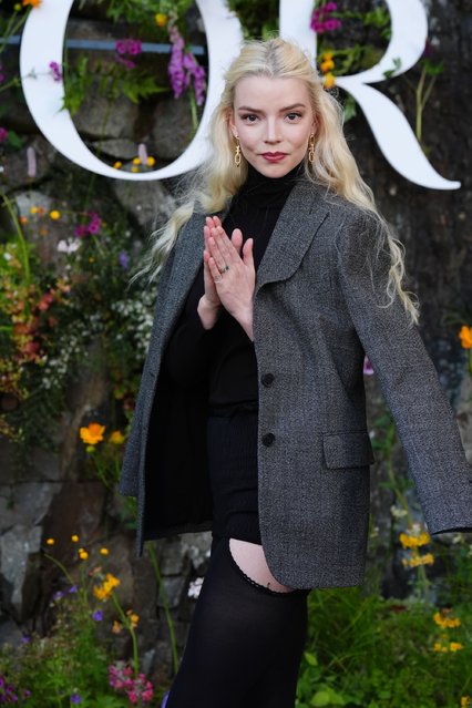 British-American actress Anya Taylor-Joy attends the Dior Cruise 2025 show at Drummond Castle, Perthshire on Monday, June 3, 2024. (Photo by Andrew Milligan/PA Images via Getty Images)