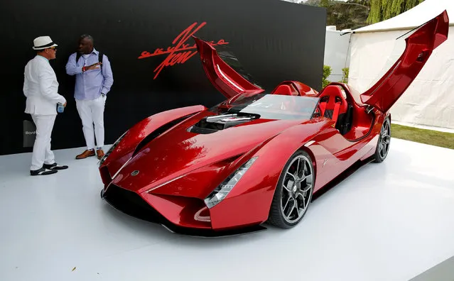 The Kodi 57 Enji concept car is displayed during The Quail, A Motorsports Gathering, in Carmel, California, U.S. August 19, 2016. (Photo by Michael Fiala/Reuters/Courtesy of The Revs Institute)
