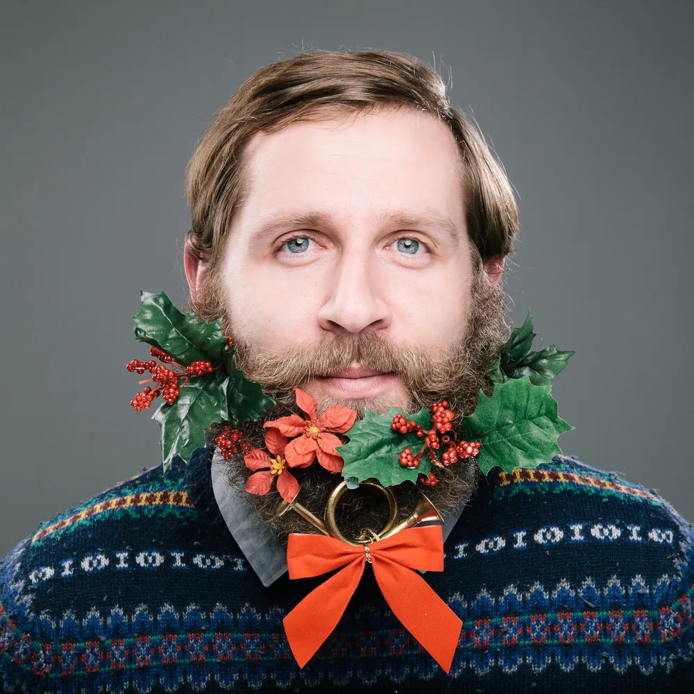 Beards of Christmas by Stephanie Jarstad