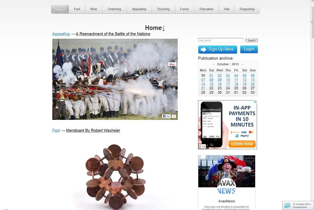 A Reenactment of the Battle of the Nations