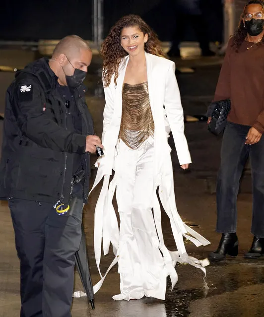 Zendaya Coleman is seen on December 13, 2021 in Los Angeles, California. (Photo by Hollywood To You/Star Max/GC Images)