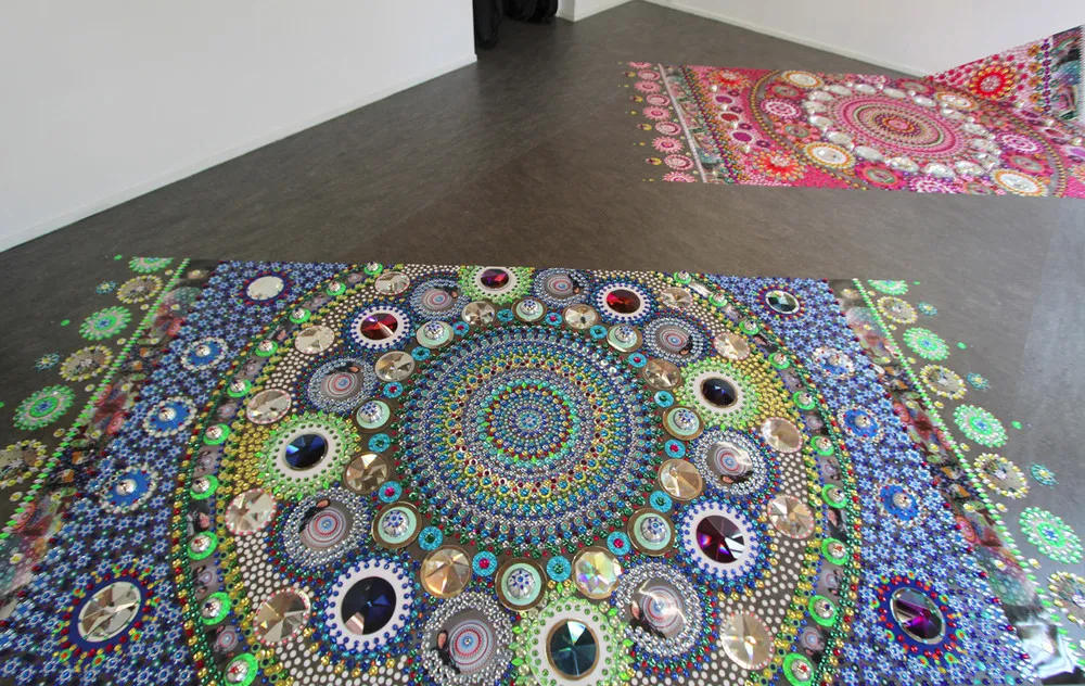 Kaleidoscopic Crystal Floor by Suzan Drummen