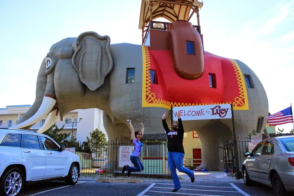 Lucy the Elephant in Margate City, New Jersey
