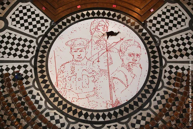 Artwork Unveiled in St Paul's Cathedral To Support The Poppy Appeal