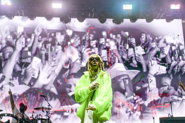 Rapper Lil Wayne performs during TwoGether Land Festival at Fair Park on May 26, 2024 in Dallas, Texas. (Photo by Prince Williams/WireImage)
