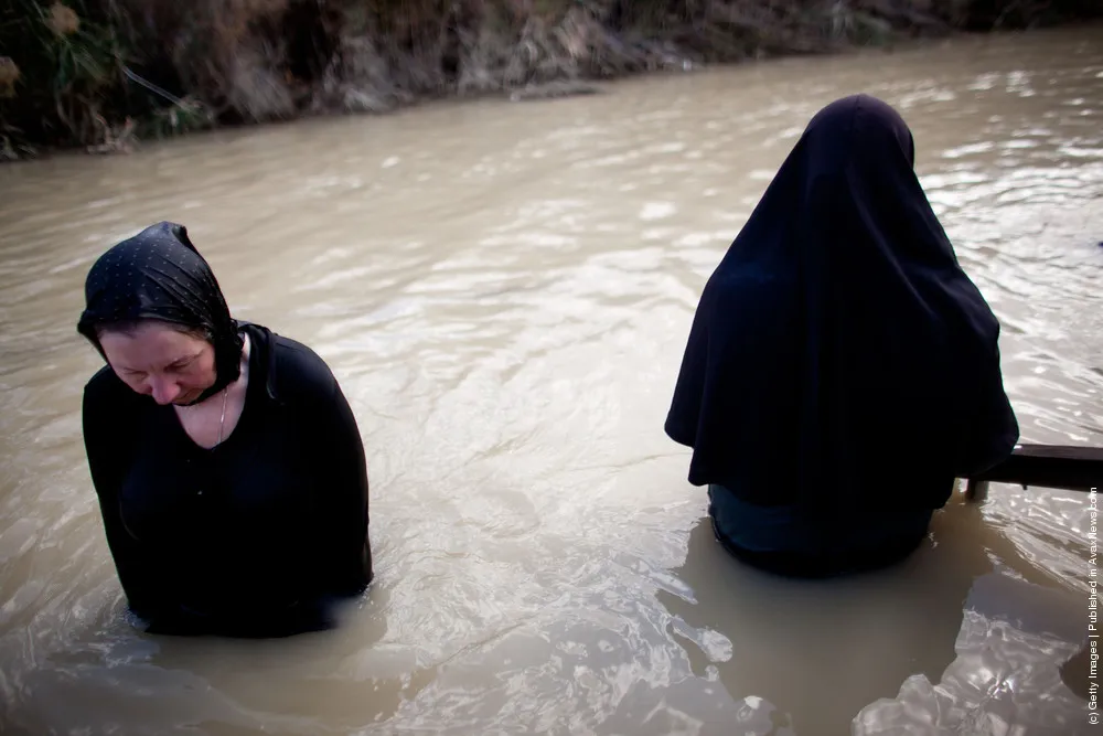 Orthodox Christians Celebrate Epiphany At The River Jordan