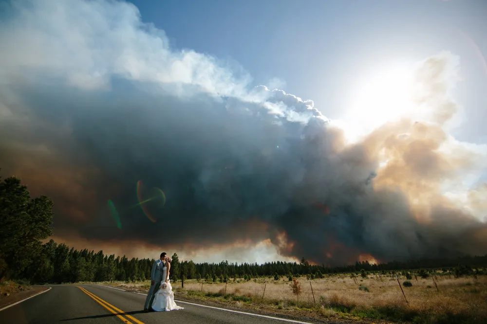 Wildfire Wedding in Oregon