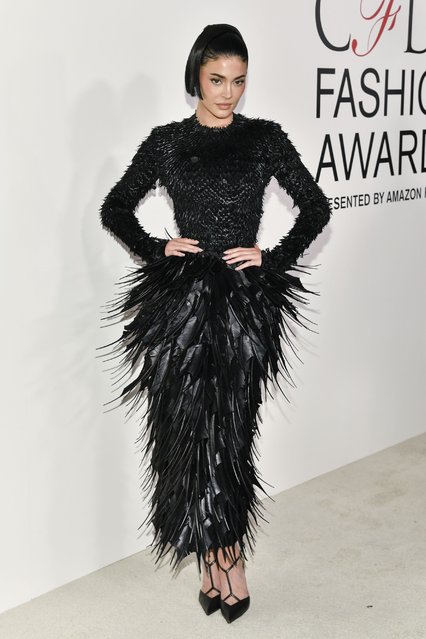 American media personality and socialite Kylie Jenner attends the CFDA Fashion Awards at the American Museum of Natural History on Monday, October 28, 2024, in New York. (Photo by Evan Agostini/Invision/AP Photo)