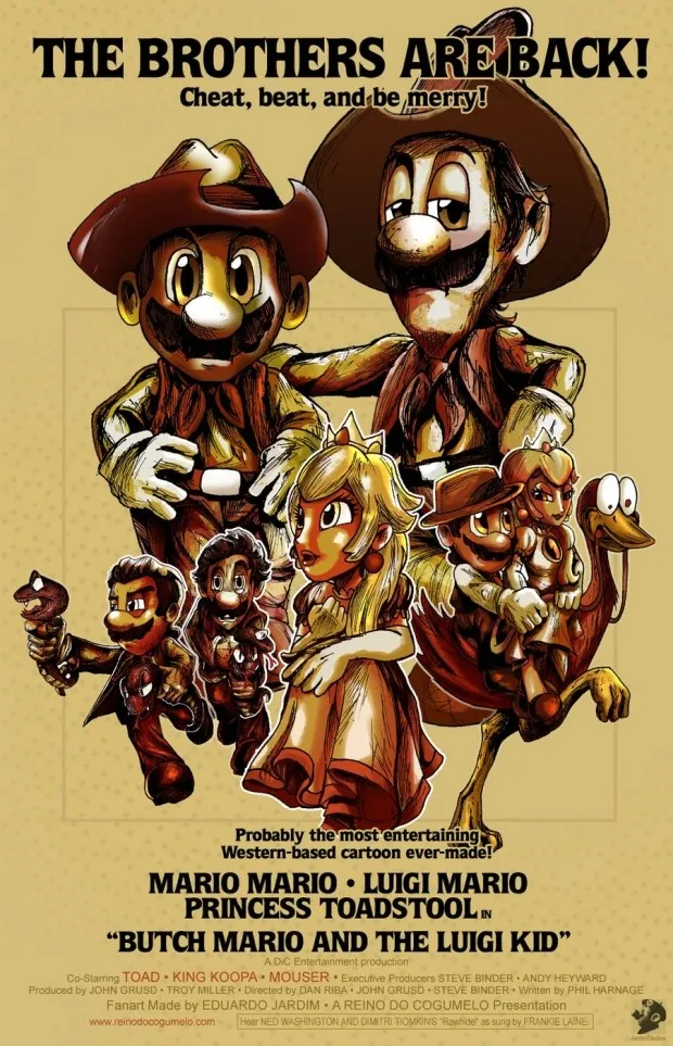 Fake Game-to-Film Posters