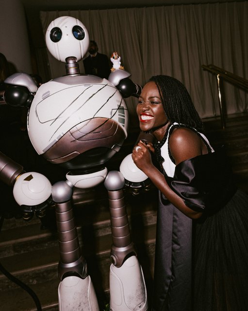 Actress Lupita Nyong'o attends the EE BAFTA Film Awards 2025 at The Royal Festival Hall on February 16, 2025 in London, England. (Photo by Rowben Lantion/BAFTA via Getty Images)