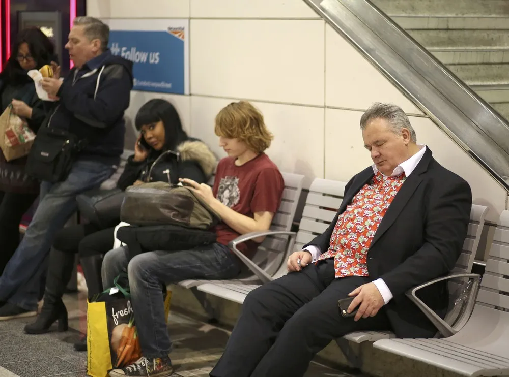 Christmas on the Tube