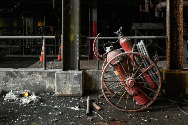 As automation becomes ever-more common, this determined photographer has traveled thousands of miles to document the eerie beauty of abandoned industrial operations. (Photo by Freaktography/Caters News Agency)
