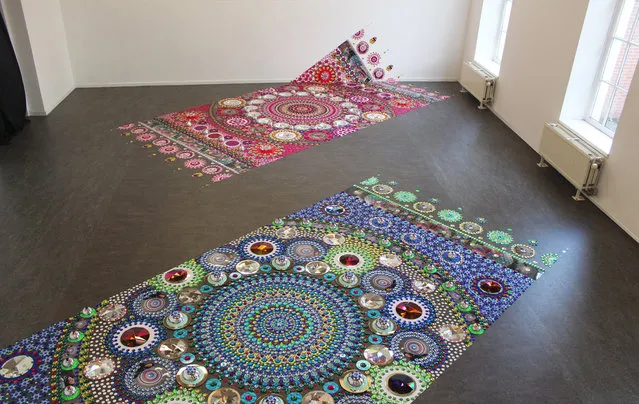 Kaleidoscopic Crystal Floor By Suzan Drummen