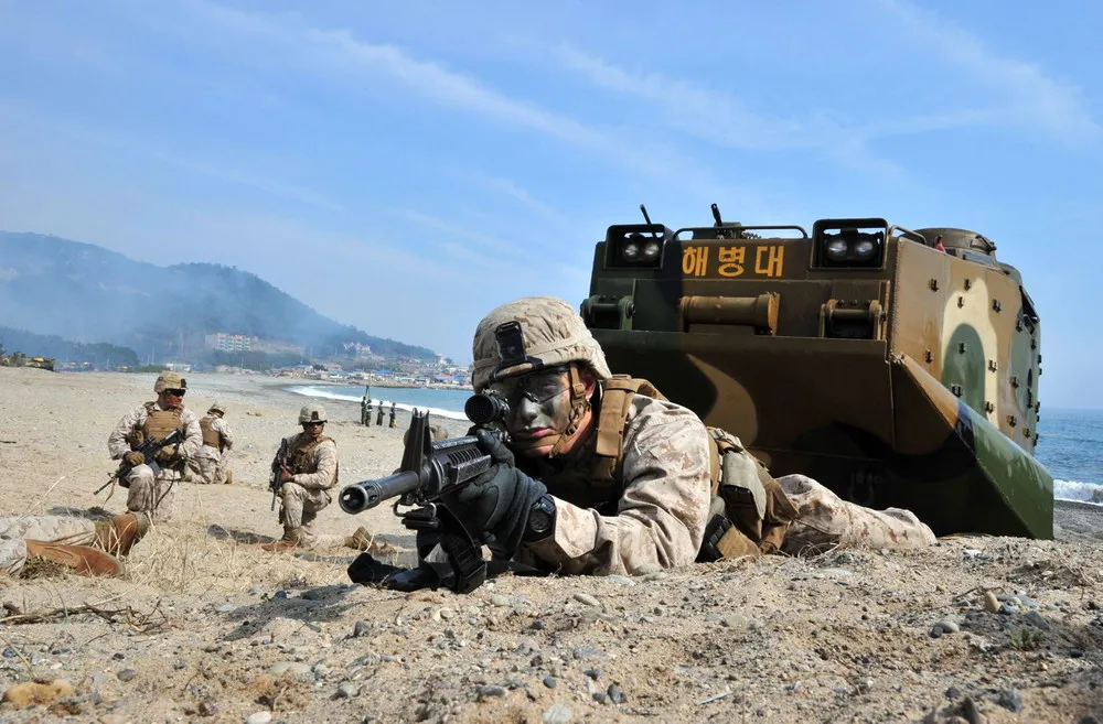 U.S.-South Korea Drill in Pohang