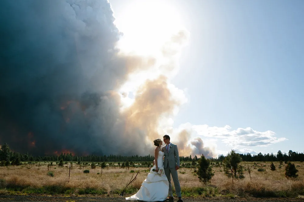 Wildfire Wedding in Oregon