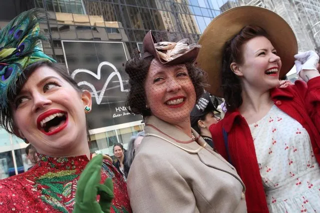 Easter Parade And Bonnet Festival In New York City