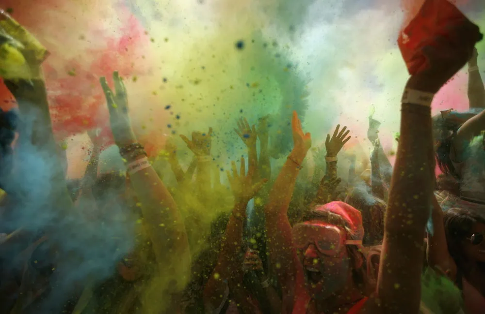 Holi One Colour Festival in South Africa