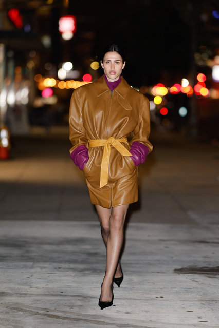 American model Amelia Hamlin is seen on November 12, 2025 in Los Angeles, California. (Photo by Rachpoot/Bauer-Griffin/GC Images)