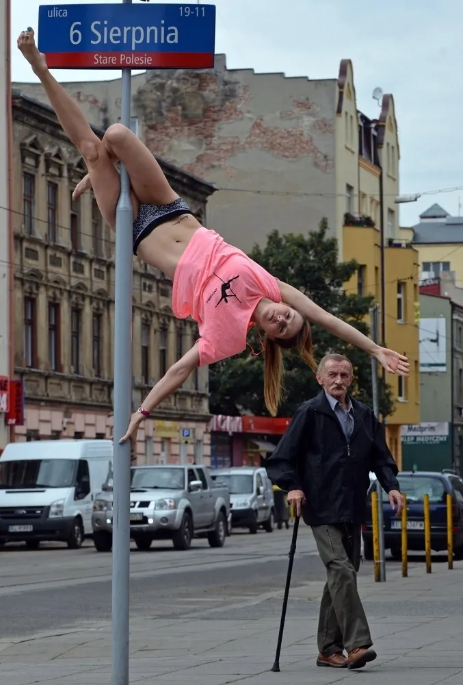 Street Pole Dances in Poland