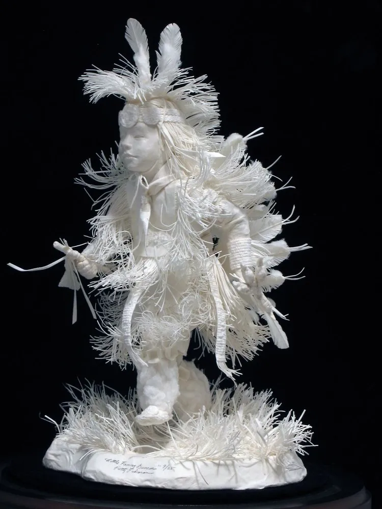 Paper Sculptures by Allen and Patty Eckman
