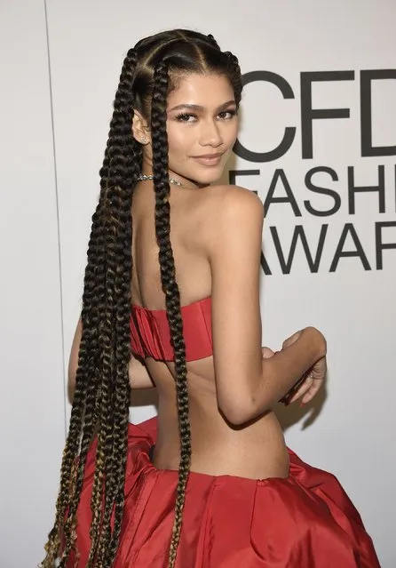 Zendaya attends the CFDA Fashion Awards at The Pool and The Grill on Wednesday, November 10, 2021, in New York. (Photo by Evan Agostini/Invision/AP Photo)
