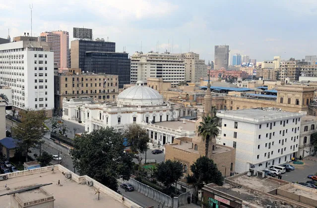 A general view of the parliament building in Cairo, Egypt, February 15, 2017. (Photo by Reuters/Stringer)