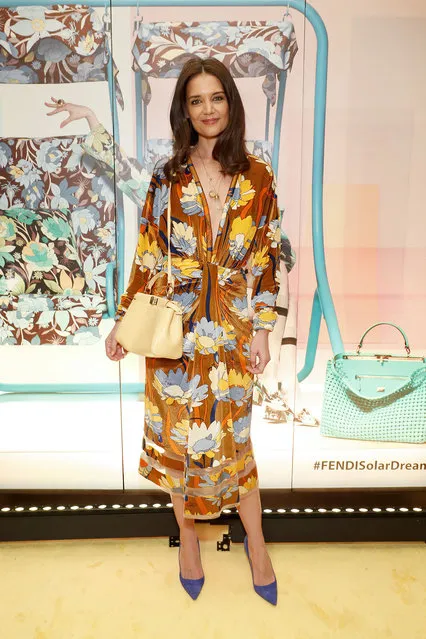 Katie Holmes attends The Launch of Solar Dream hosted by Fendi on February 05, 2020 in New York City. (Photo by JP Yim/Getty Images for Fendi)
