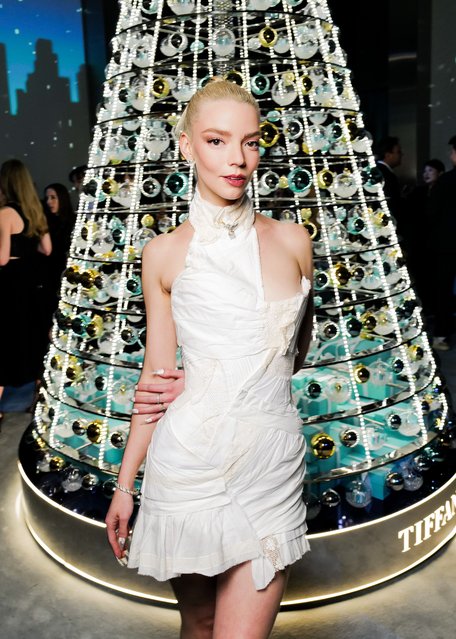 Actress Anya Taylor-Joy at Tiffany & Co. Celebrates the Holidays at The Landmark at The Landmark on November 12, 2025 in New York, New York. (Photo by Jason Lowrie/BFA.com)